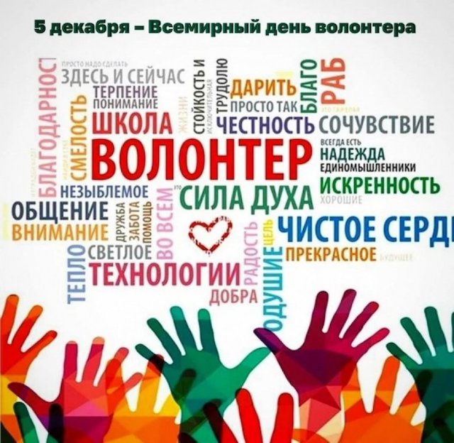 День добровольца (волонтёра) в России.